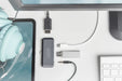 EAN 4016032472537 - Digitus DA-70893 base para portátil y replicador de puertos USB 3.2 Gen 1 (3.1 Gen 1) Type-C Gris imagen 3