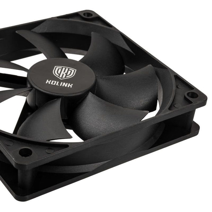 EAN 5999094004092 - Kolink Classic HDB Carcasa del ordenador Ventilador 12 cm Negro 1 pieza(s) imagen 3