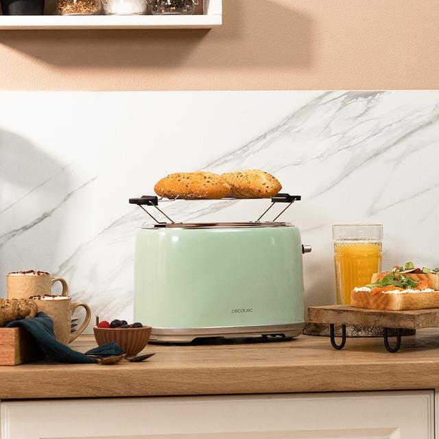 EAN 8435484032308 - Cecotec 03230 tostadora 6 2 rebanada(s) 980 W Verde imagen 3
