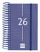 EAN 8422952409670 - Finocam 741081026 agenda Agenda diaria Azul imagen 1