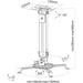 EAN 8057685309654 - Techly ICA-PM 18S montaje para projector Techo Plata imagen 3