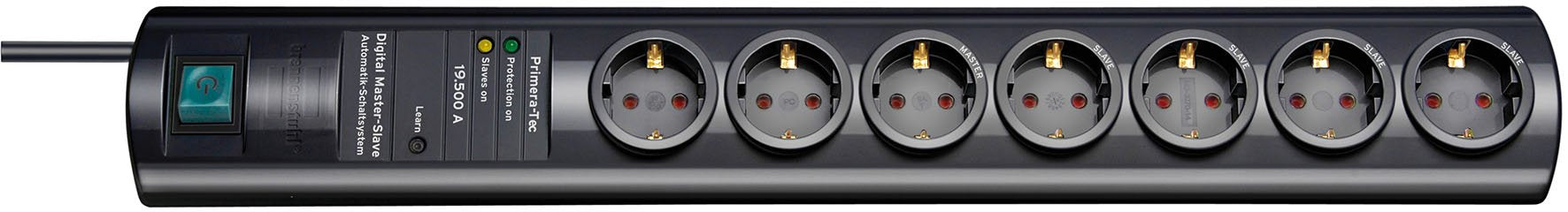 EAN 4007123636402 - Brennenstuhl Primera-Tec DigiMaster 7 salidas AC 2 m imagen 1