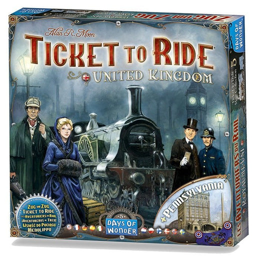 EAN 0824968817773 - Asmodee Ticket to Ride Map Collection #5 United Kingdom imagen 1