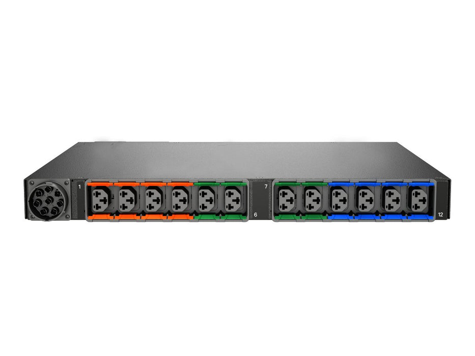 EAN 4061471345188 - Vertiv Geist DUU5M1R6-12CF17-1S02A0H00-S unidad de distribución de energía (PDU) 12 salidas AC 0U Negro imagen 2