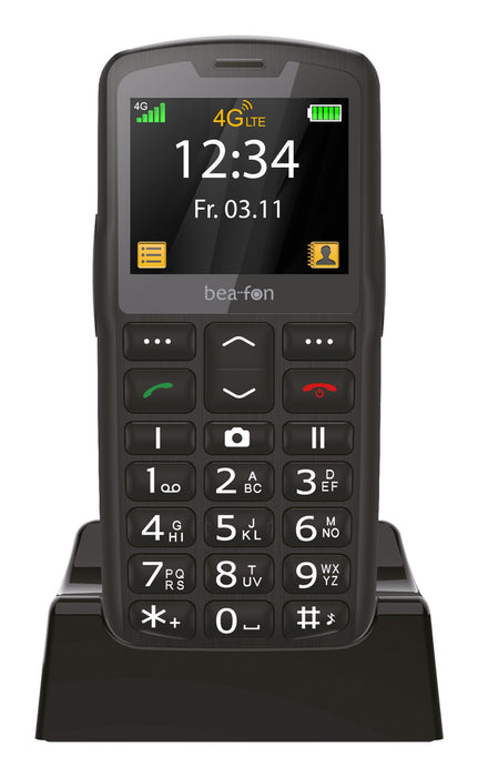 EAN 9120124824267 - Beafon SL260LTE EU003SB Negro, Plata imagen 1