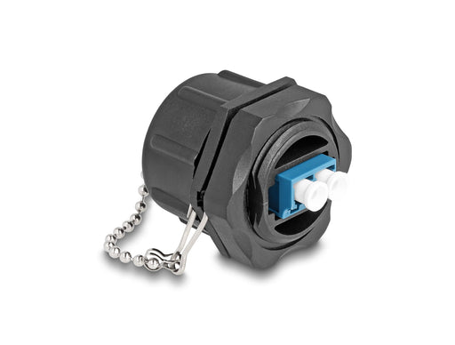 EAN 4043619878864 - DeLOCK 87886 adaptador de fibra óptica LC/LC 1 pieza(s) Negro, Azul imagen 1