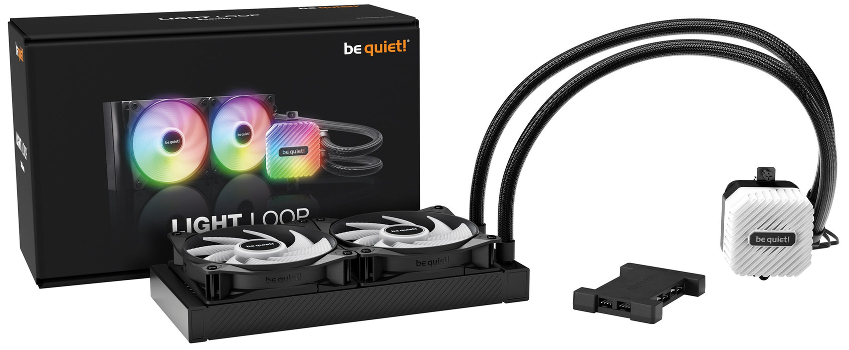 EAN 4260052191125 - be quiet! LIGHT LOOP 240mm Black Procesador Sistema de refrigeración líquida todo en uno 12 cm Negro 1 pi imagen 4