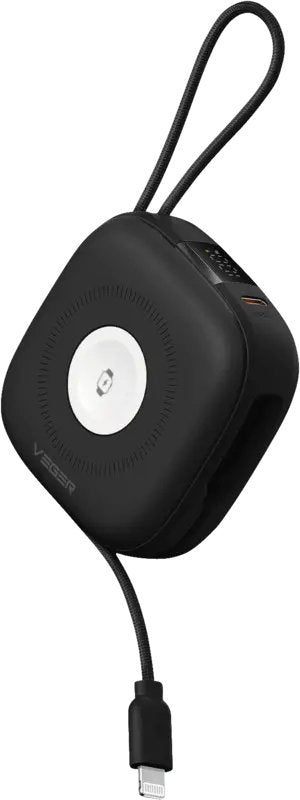 EAN 6977525751196 - VEGER W1205 batería externa 10000 mAh Cargador inalámbrico Negro imagen 1