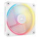EAN 0840006688723 - Corsair iCUE LINK LX120-R RGB Carcasa del ordenador Ventilador 12 cm Blanco 1 pieza(s) imagen 1
