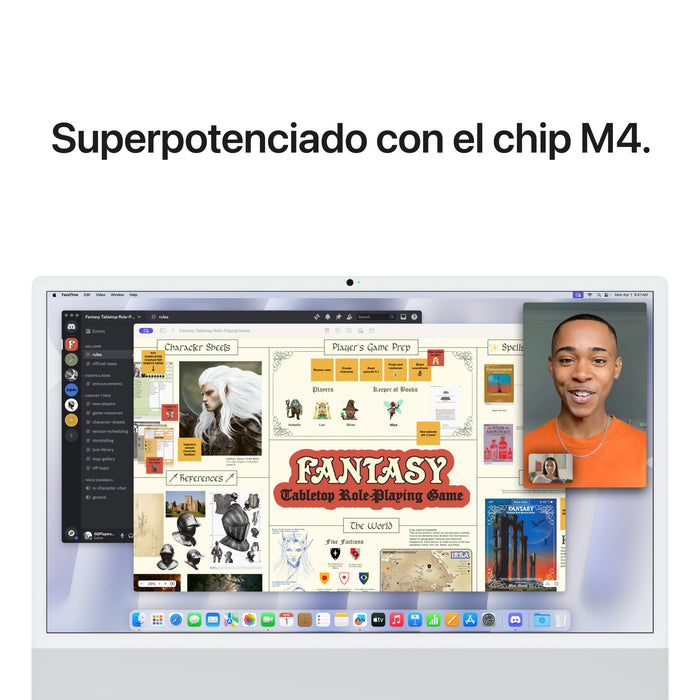 EAN 195949591716 - Apple iMac Apple M M4 59,7 cm (23.5") 4480 x 2520 Pixeles PC todo en uno 16 GB 256 GB SSD macOS Sequoia Wi imagen 6