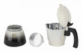 EAN 8436584384991 - JATA HCAF2403 cafetera manual Cafetera italiana 0,2 L Negro, Acero inoxidable imagen 5
