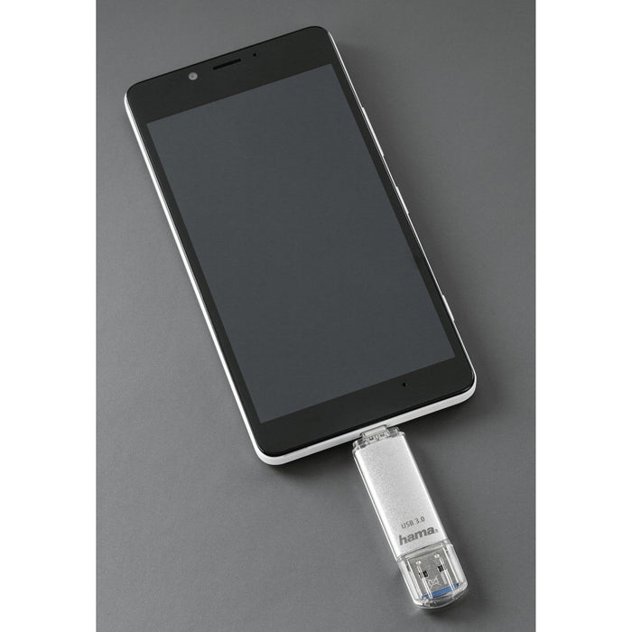 EAN 4047443426260 - Hama C-Laeta unidad flash USB 256 GB USB Type-A / USB Type-C 3.2 Gen 1 (3.1 Gen 1) Plata imagen 4