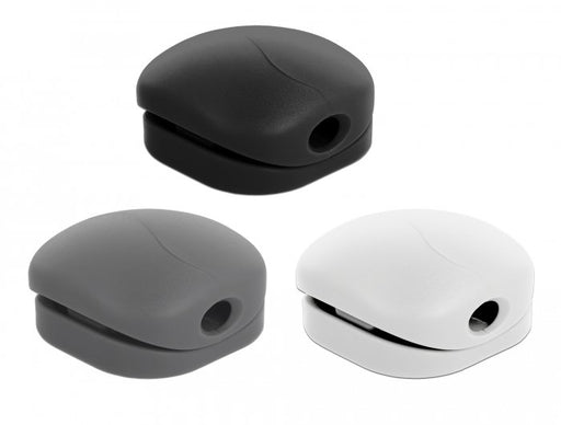 EAN 4043619182992 - DeLOCK 18299 organizador de cables Escritorio/pared Soporte para cables Negro, Gris, Blanco 6 pieza(s) imagen 1