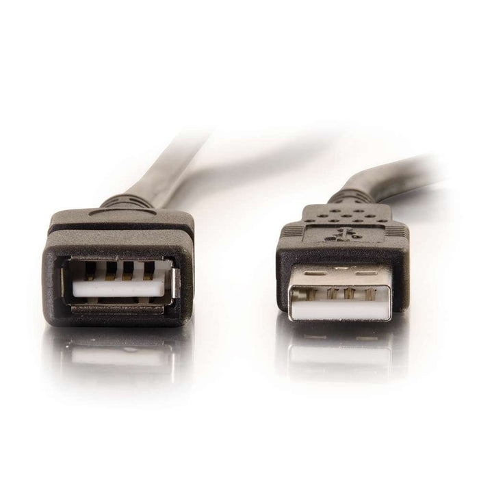 EAN 0757120190189 - C2G USB A Male to A Female Extension Cable 2m cable USB Blanco imagen 3