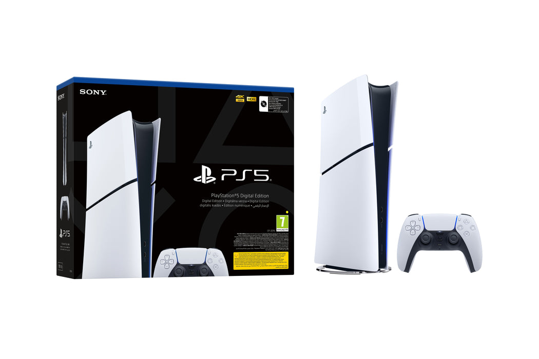 EAN 711719577478 - Sony PlayStation 5 Slim Digital Edition 1 TB Wifi Negro, Blanco imagen 6