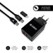 EAN 8436586742096 - SUBBLIM SUBCHG-3WPD11 cargador de dispositivo móvil Universal Negro, Gris Corriente alterna Carga rápida  imagen 1