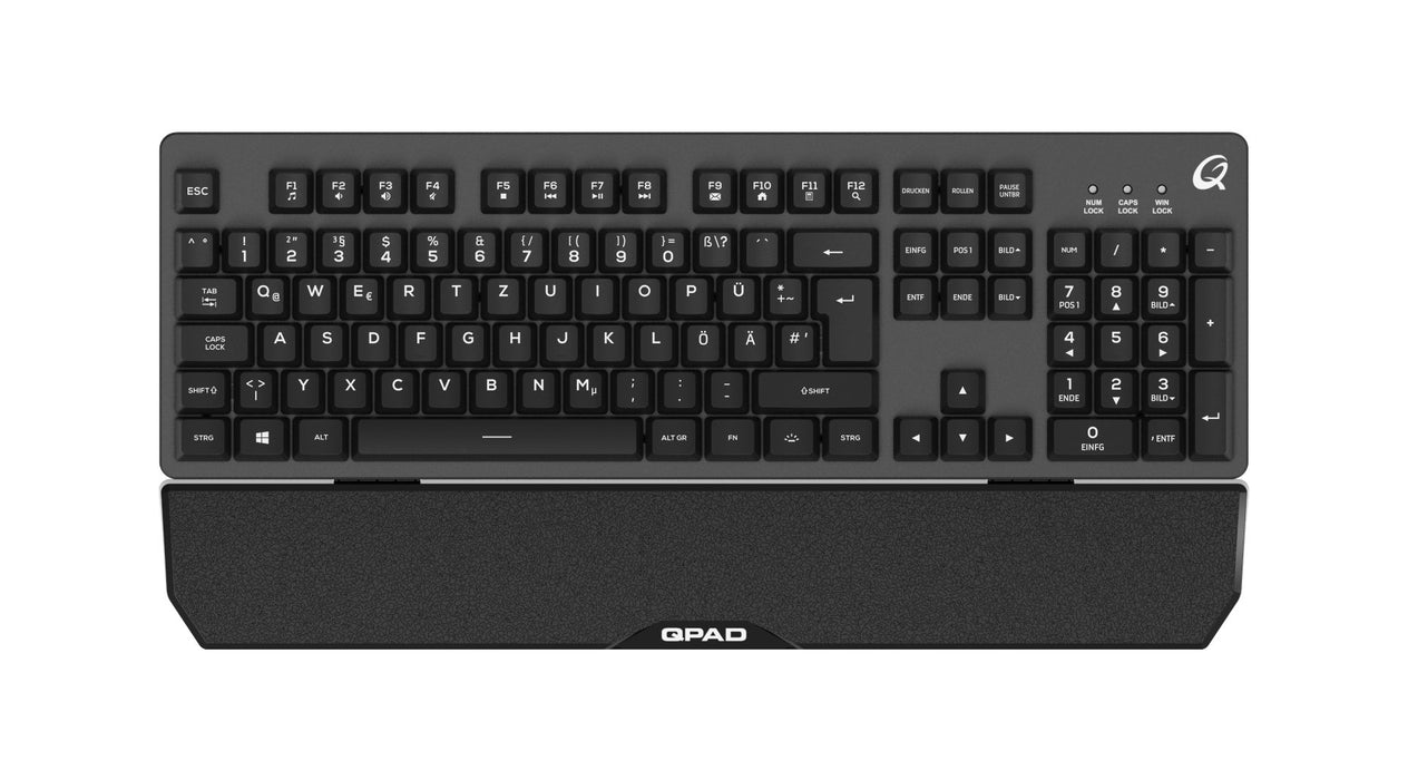 EAN 4715109798180 - QPAD MK-40 teclado Juego USB QWERTZ Alemán Negro imagen 1