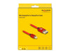 EAN 4043619810949 - DeLOCK 81094 cable DisplayPort 1 m Mini DisplayPort Rojo imagen 3