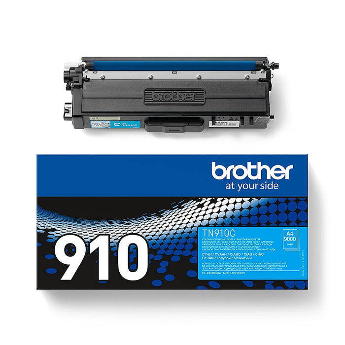 EAN 4977766771832 - Brother TN-910C cartucho de tóner 1 pieza(s) Original Cian imagen 4