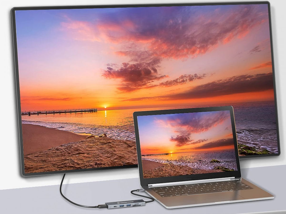 EAN 4015867234075 - Conceptronic DONN23G base para portátil y replicador de puertos Alámbrico USB 3.2 Gen 1 (3.1 Gen 1) Type- imagen 7