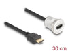 EAN 4043619881802 - DeLOCK 88180 cable HDMI 0,3 m HDMI tipo A (Estándar) Negro, Plata imagen 2