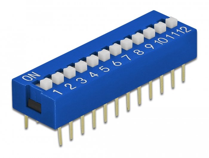 EAN 4043619663880 - DeLOCK 66388 accesorio para placa de circuito impreso (PCB) Interruptor DIP 10 pieza(s) imagen 2