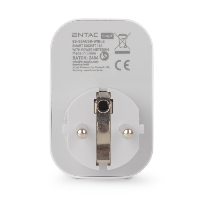 EAN 5999097954301 - Entac ES-SSAUSB-WIBLE adaptador de enchufe eléctrico Blanco imagen 4