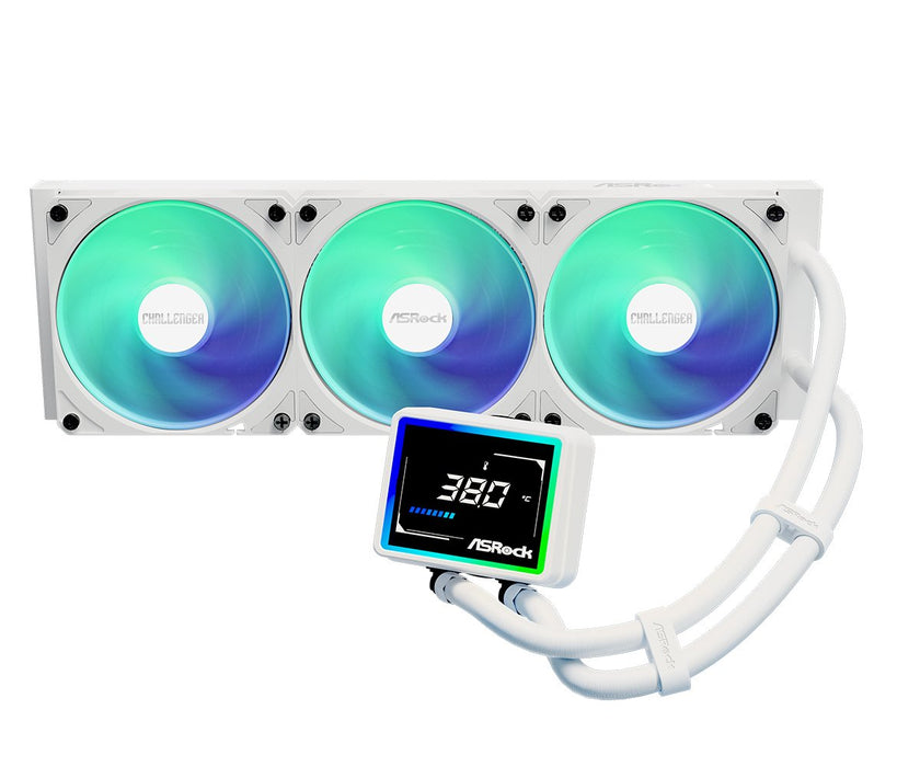 EAN 4711581493506 - Asrock Challenger White 360 Digital Procesador Kit de refrigeración líquida 12 cm Blanco imagen 3