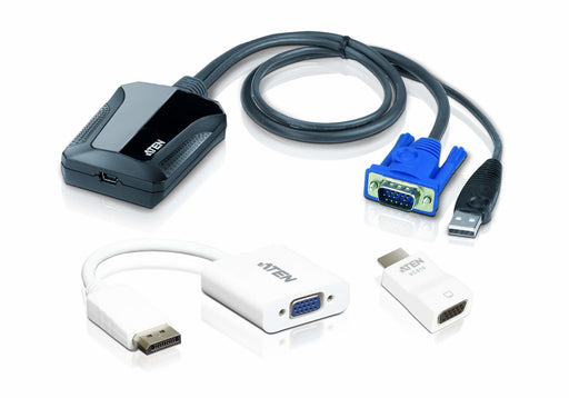 EAN 4719264646751 - ATEN CV211CP-AT interruptor KVM Negro imagen 1
