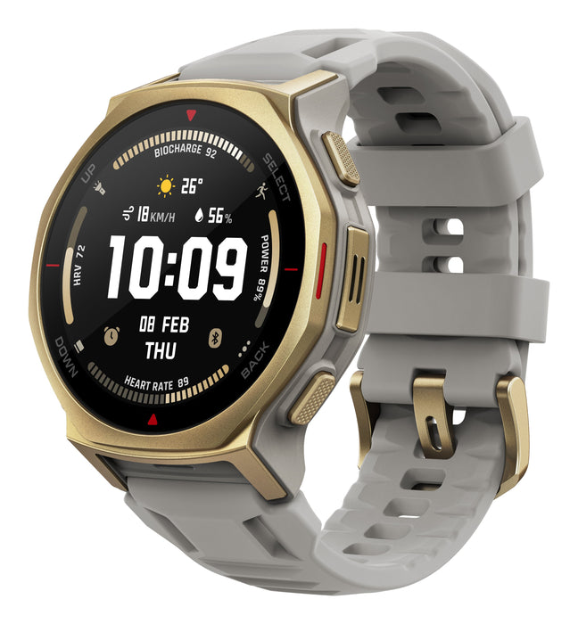EAN 6972596109440 - Amazfit T-rex 3 Pro 3,35 cm (1.32") AMOLED 44 mm Digital 466 x 466 Pixeles Pantalla táctil Oro Wifi GPS ( imagen 4
