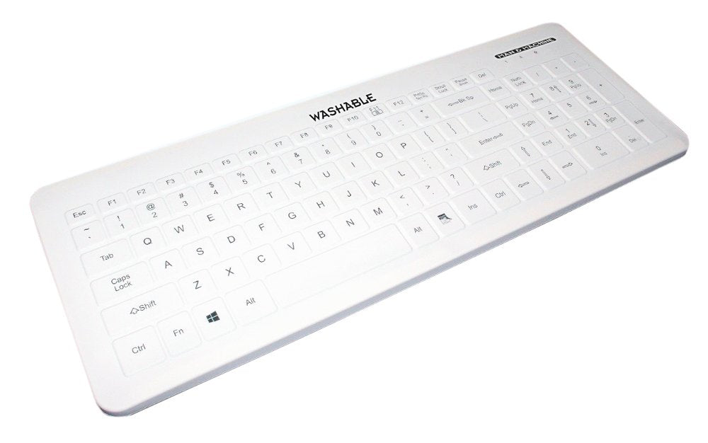 EAN 8720707410729 - Baaske Medical 2012015 teclado Médico USB QWERTY Alemán Blanco imagen 2
