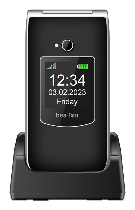 EAN 9120042779700 - Beafon SL605 6,1 cm (2.4") 86 g Negro Teléfono para personas mayores imagen 1
