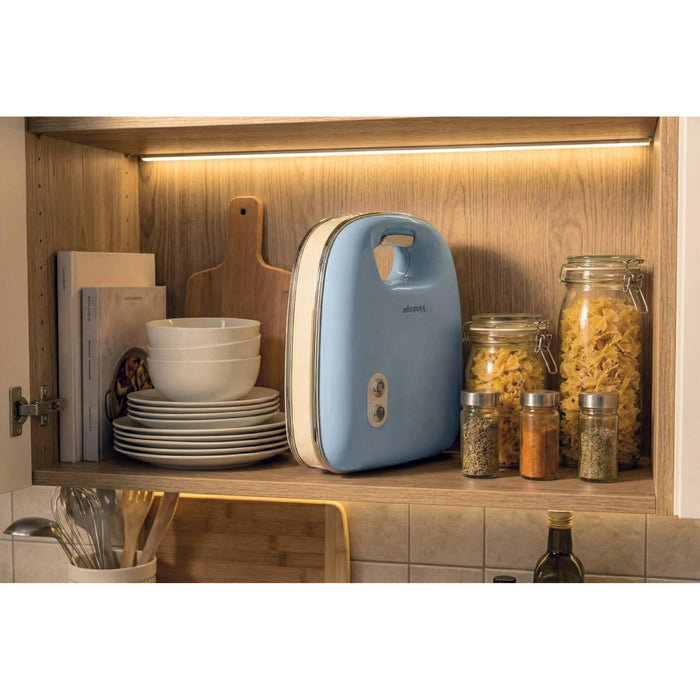 EAN 8003705125933 - Ariete Vintage Line 00C196305AR0 sandwichera 750 W Azul claro imagen 6