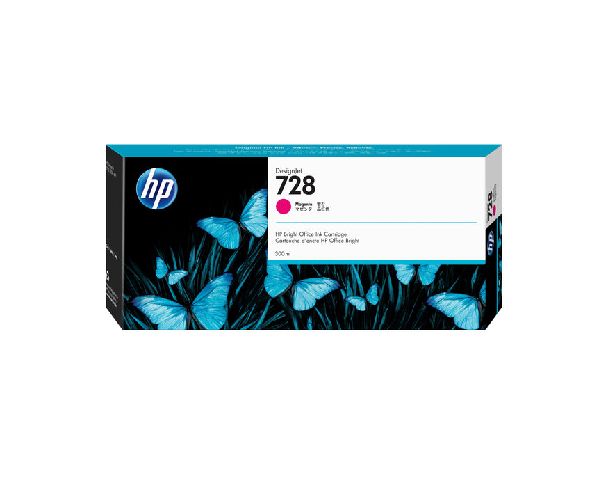 EAN 0889894377920 - HP 728 300-ml Magenta DesignJet Ink Cartridge cabeza de impresora Inyección de tinta térmica imagen 1