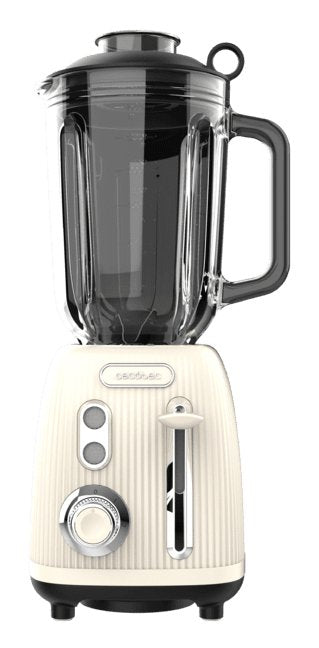 EAN 8435484038850 - Cecotec Power Black Titanium RetroBeige 1,5 L Batidora de vaso 1200 W Beige imagen 1