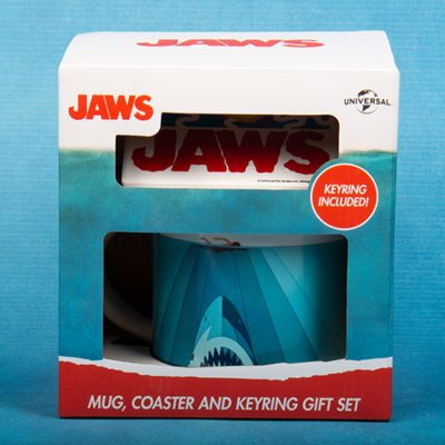 EAN 5060897227428 - Fizz Creations JAWS Mug, Coaster & Keyring Set tazón Azul Universal 1 pieza(s) imagen 2
