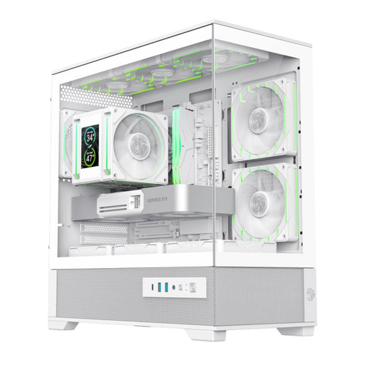 EAN 6931858778466 - GameMax VISTA 2 MW Mini Tower Blanco imagen 1