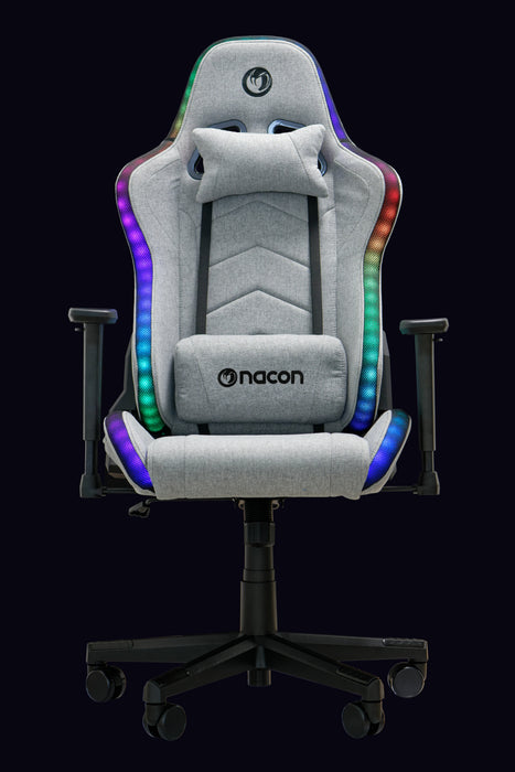 EAN 8435606601412 - NACON PCCH-675-RGB silla para videojuegos Butaca para jugar Asiento acolchado Gris imagen 18