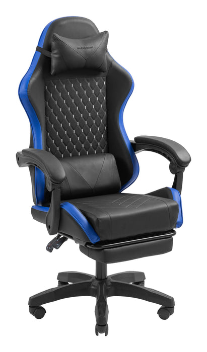 EAN 8435693111054 - Mars Gaming MGC-X Silla para videojuegos de PC Asiento acolchado Negro, Azul imagen 3