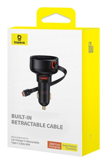 EAN 6932172635817 - Baseus C00057800111-00 cargador de dispositivo móvil Universal Negro Encendedor de cigarrillos Carga rápi imagen 10