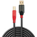 EAN 4002888427623 - Lindy 42762 cable USB USB 2.0 15 m USB A USB B Negro, Rojo imagen 3