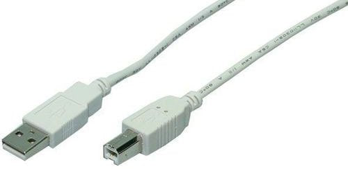EAN 4260113560303 - LogiLink 1.8m USB 2.0 cable USB 1,8 m USB A USB B Grisimagen 1)