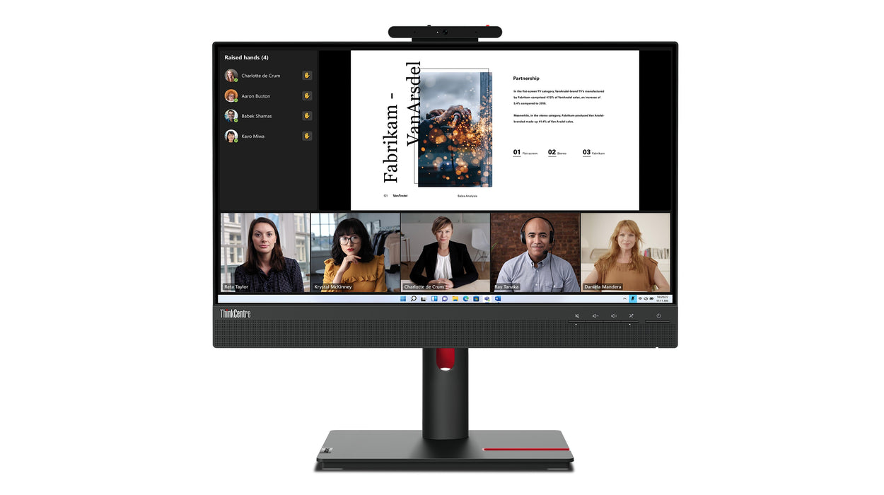 EAN 196804375977 - Lenovo ThinkCentre TIO-22 Gen5 pantalla para PC 54,6 cm (21.5") 1920 x 1080 Pixeles Full HD LED Pantalla t imagen 9