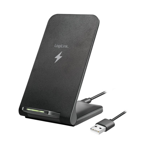 EAN 4052792074048 - LogiLink PA0315RF cargador de dispositivo móvil Smartphone Negro USB Cargador inalámbrico Carga rápida In imagen 1
