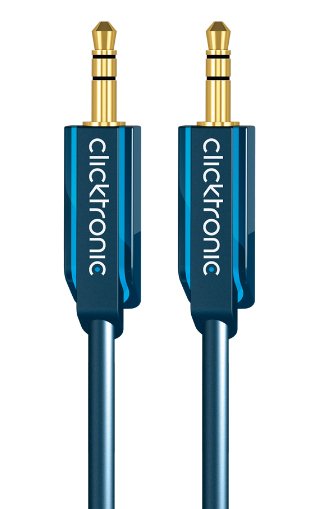 EAN 4040849704772 - ClickTronic 1.5m MP3 Audio cable de audio 1,5 m 3,5mm Azul imagen 1