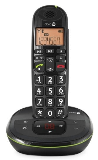 EAN 7322460056650 - Doro PhoneEasy 105wr Teléfono DECT Identificador de llamadas Negro imagen 1