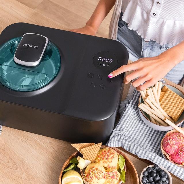 EAN 8435484080446 - Cecotec Gelacy 1200 Compresor de helados 1,2 L 110 W Negro imagen 6