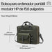 EAN 0197961660296 - HP 15.6 Modular Laptop Bag 39,6 cm (15.6") Bandolera Verde, Gris imagen 4