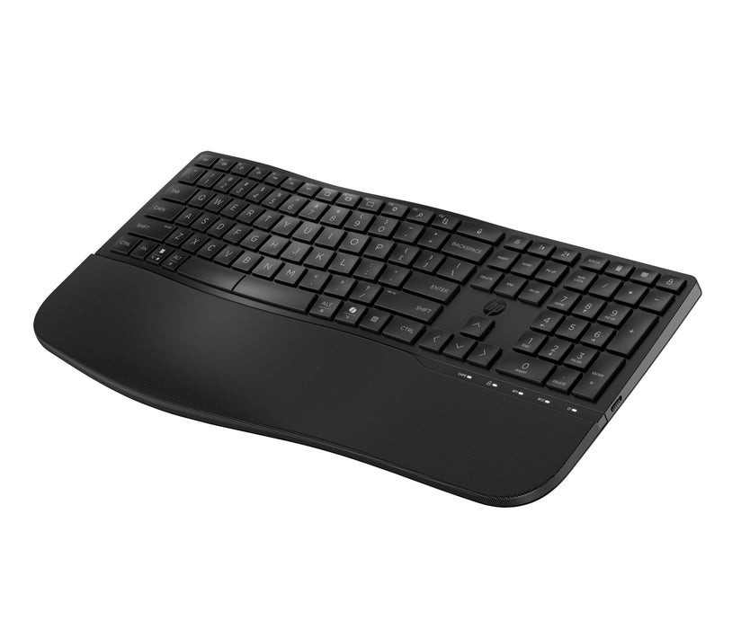 EAN 0197498231266 - HP 680 Comfort Dual-Mode Keyboard teclado Hogar RF Wireless + Bluetooth Negro imagen 8