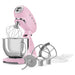 EAN 8017709353810 - Smeg SMF05PKEU batidora Batidora de varillas 1000 W Rosa imagen 7